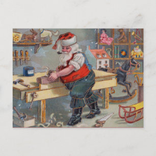 Cartão postal de Natal antigo