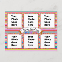 Cartão postal de Natal colorido HAMbWG