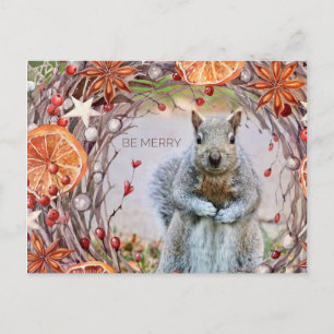 Cartão postal de Natal da Nature