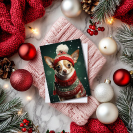 Cartão Postal de Natal das Festas de Chihuahua