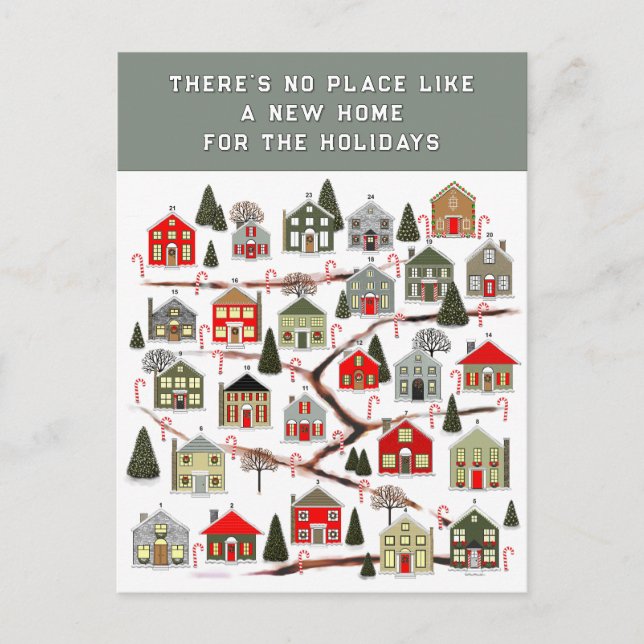 Cartão postal de Natal de Ação de Graças do Realto (Frente)