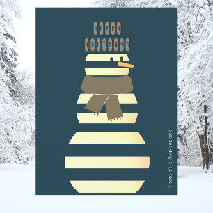 Cartão postal de Natal de Natal feliz