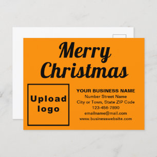 Cartão postal de Natal de Negócios