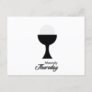 Cartão postal de Natal de quinta-feira