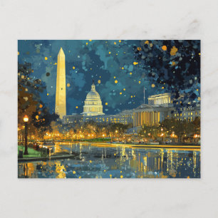 Cartão postal de Natal do Capitólio dos EUA
