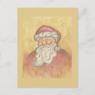 Cartão postal de Natal do Papai Noel Clássico