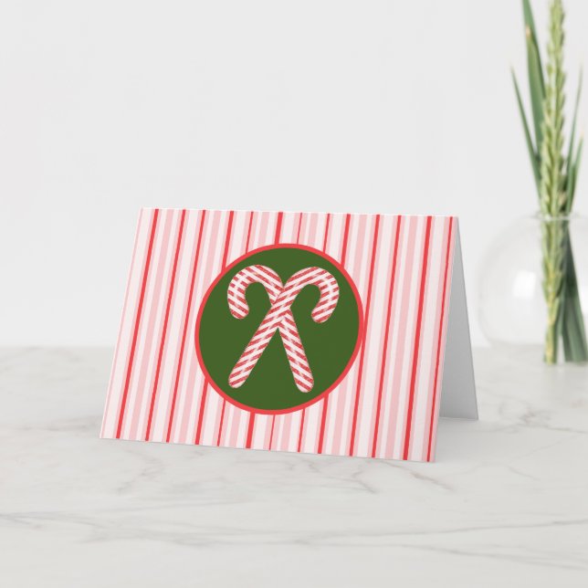 Cartão postal de Natal/menta (Frente)