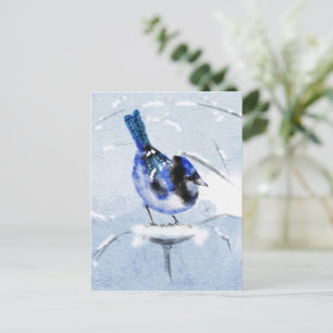 Cartão postal de Natal para Pássaro de Água