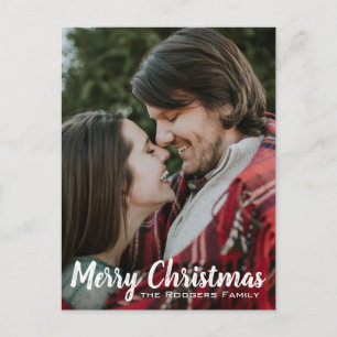 Cartão postal de Natal Saudação Personalizada