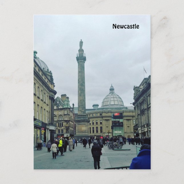 Cartão postal de Newcastle (Frente)