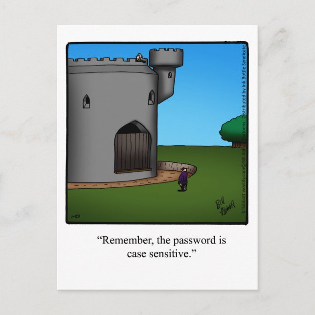 Cartão postal de novo e engraçado (Frente)