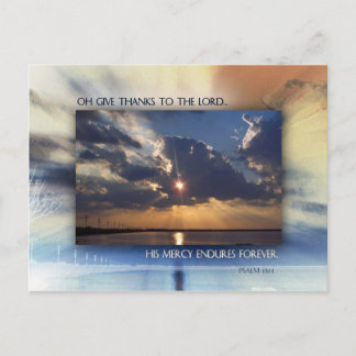 Cartão Postal Dê Obrigados