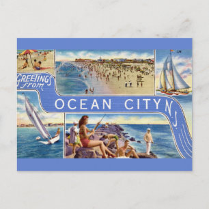 Cartão postal de Ocean City NJ