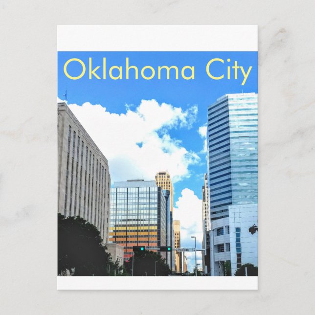 Cartão Postal de Oklahoma City (Frente)