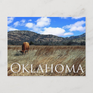Cartão postal de Oklahoma Prairie