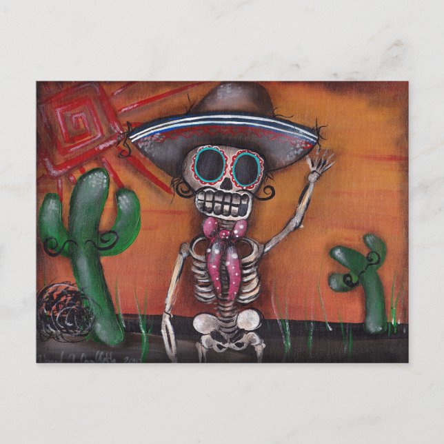 Cartão Postal de Onda de Calor (Frente)