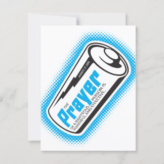 Cartão postal de oração