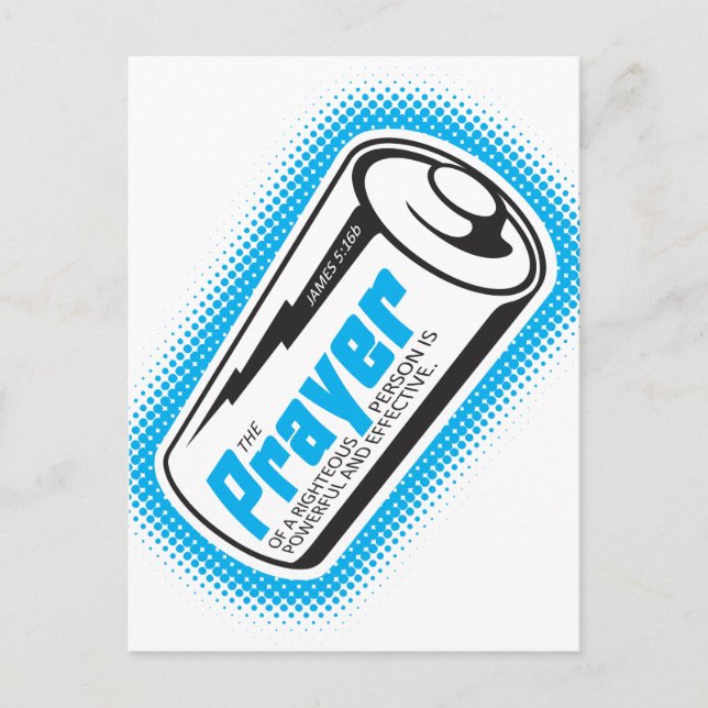 Cartão postal de oração (Frente)