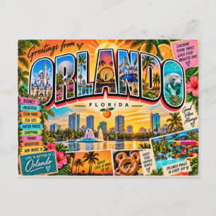 Cartão Postal de Orlando Flórida