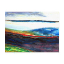 Cartão Postal de Paisagem Etérea