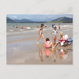 Cartão postal de Palm Cove no inverno