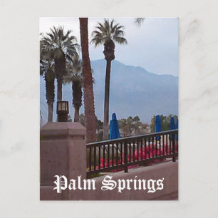 Cartão postal de Palm Springs Califórnia