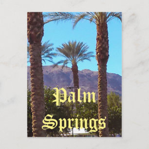 Cartão postal de Palm Springs Califórnia