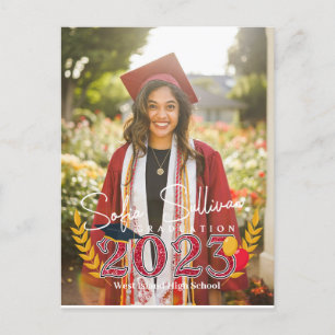 Cartão Postal de Parabéns do Ensino Médio