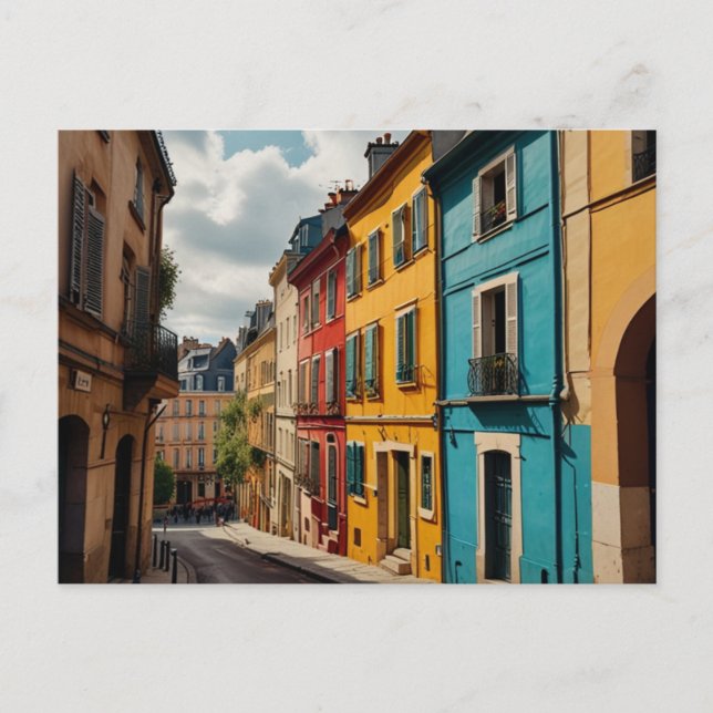 CARTÃO POSTAL DE PARIS (Frente)