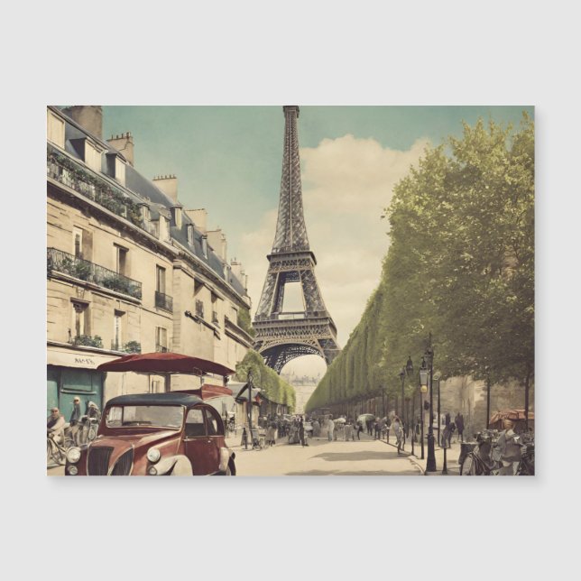 Cartão Postal de Paris (Frente)