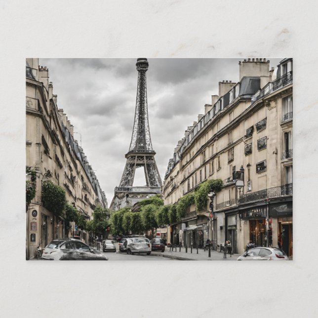 Cartão Postal de Paris (isParis3) (Frente)