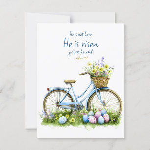 Cartão postal de páscoa_Cartão de saudação