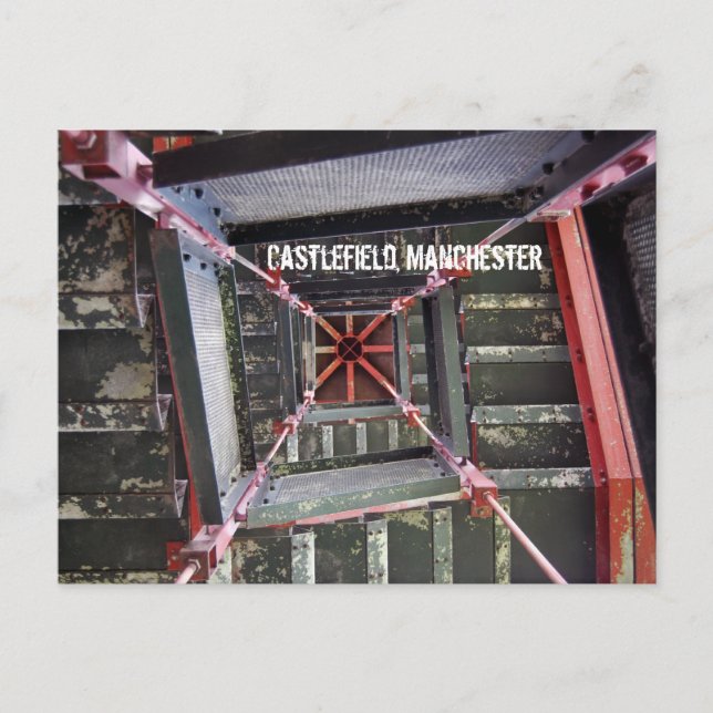 Cartão postal de Passagens Rusty Castlefield (Frente)