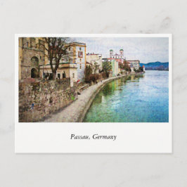 Cartão postal de Passau, Alemanha