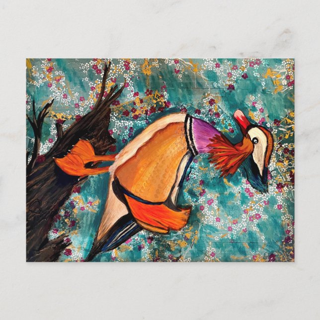 cartão postal de pato (Frente)