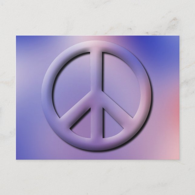 Cartão postal de paz (Frente)