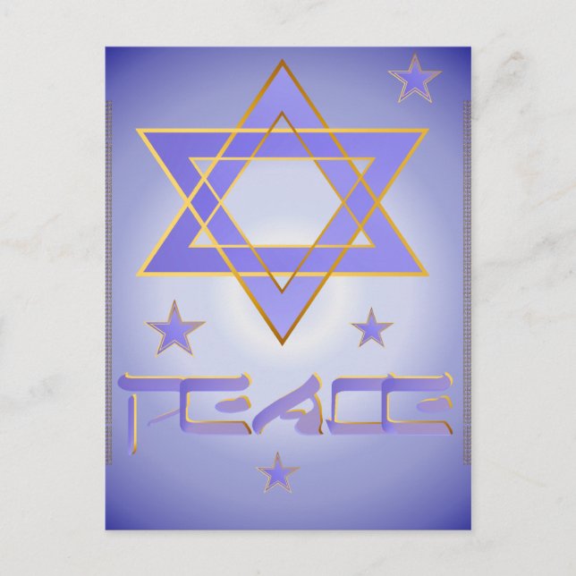 Cartão postal de paz (Frente)