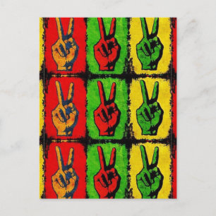 Cartão postal de paz