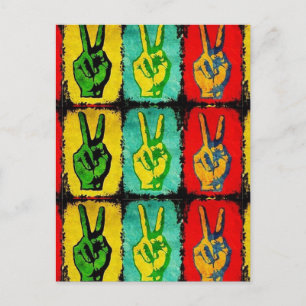 Cartão postal de paz
