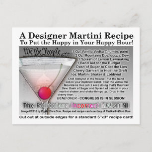 Cartão postal de Piada incorreta para Martini, pol