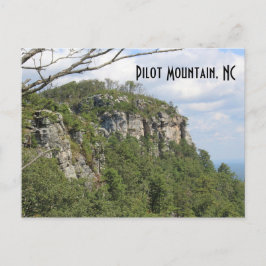 Cartão Postal de Pilot Mountain NC Lembrança de Fé