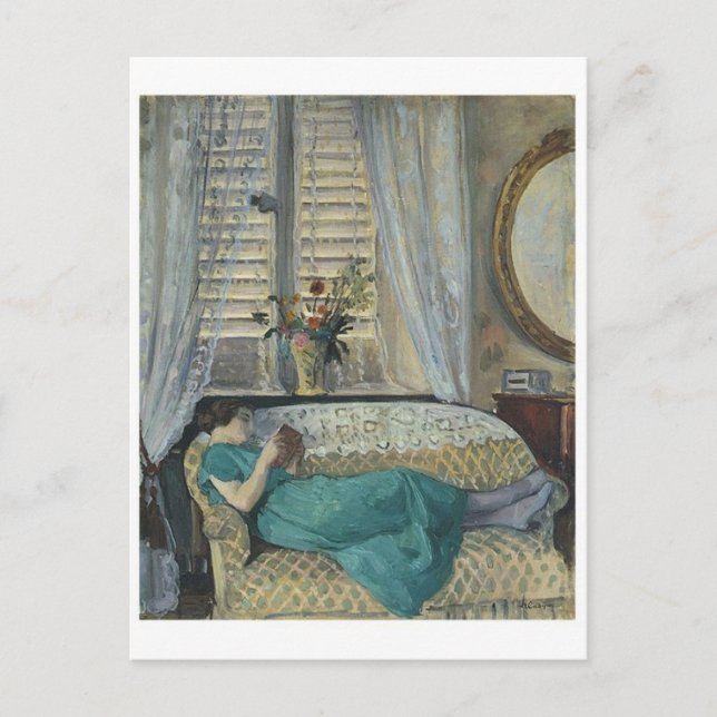 Cartão Postal de Pintura Clássica (Frente)