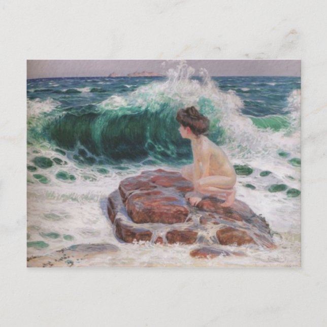 Cartão postal de pintura clássica (Frente)