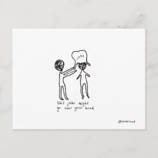 cartão postal de plástico