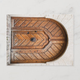 Cartão postal de porta de leão