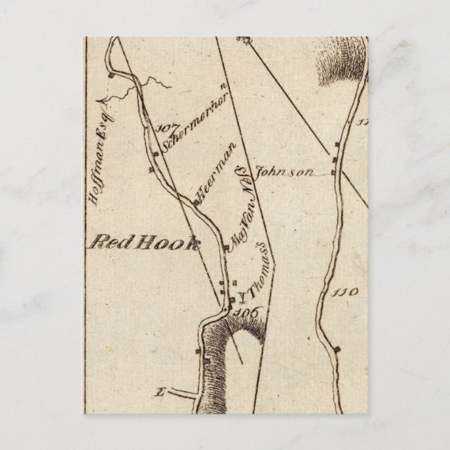 Cartão Postal De Poughkeepsie a Albany 22 (Frente)