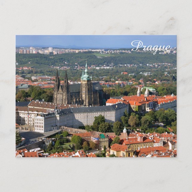 Cartão postal de Praga (Frente)
