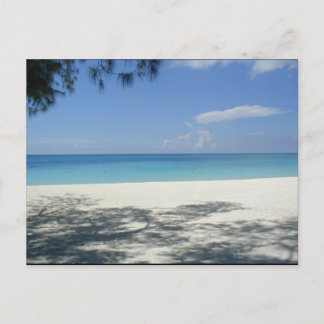 Cartão postal de praia