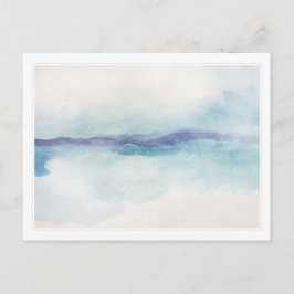 Cartão postal de praia