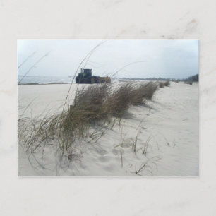 Cartão postal de praia Mississippi